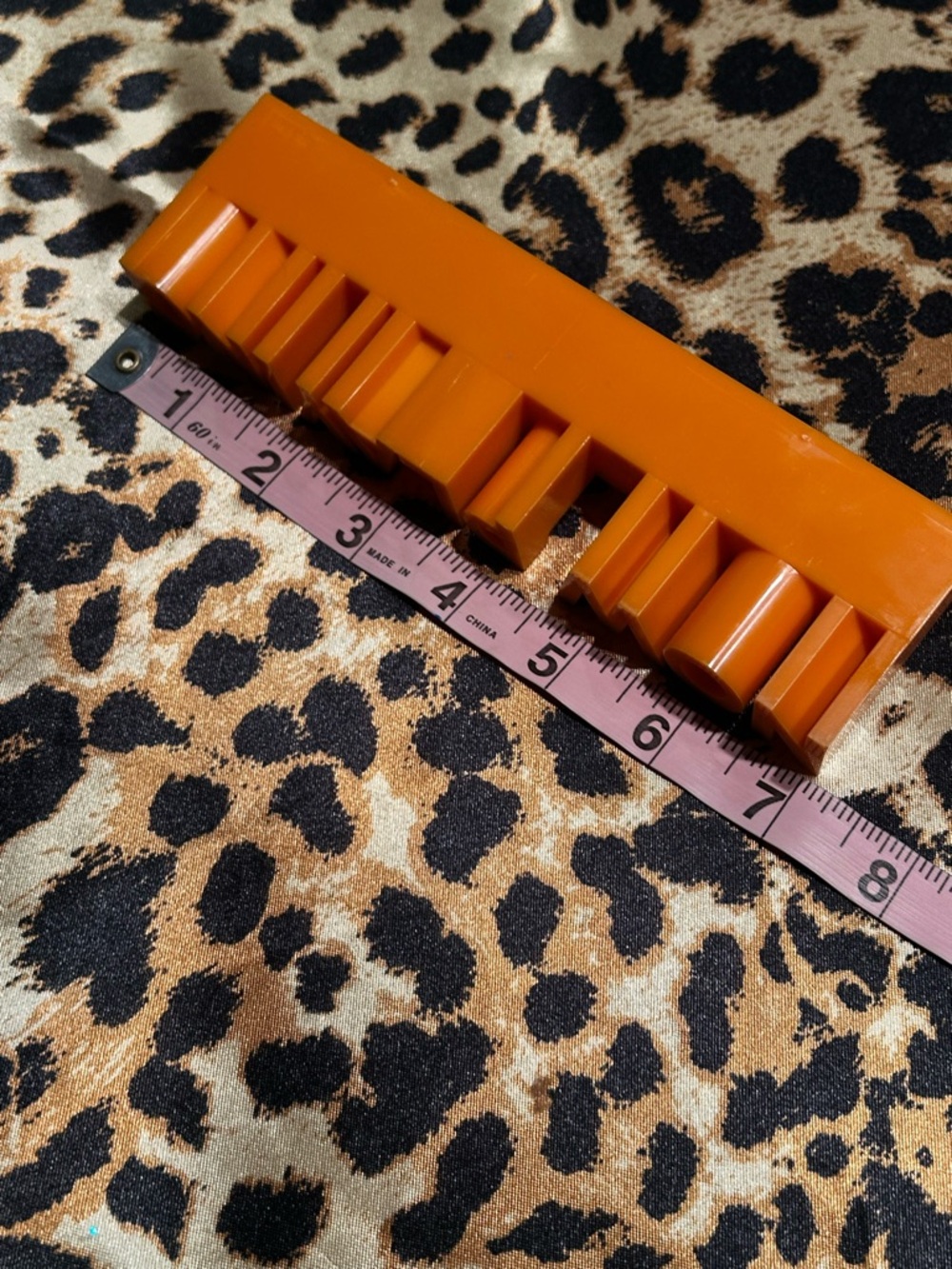 Orange “Now Playing” Vinyl Record Holder Wall Decor - Picture 5 of 5